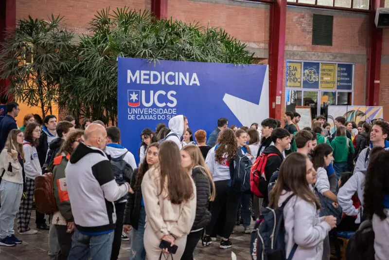 Vestibular de verão para o curso de Medicina ocorre no campus-sede da UCS