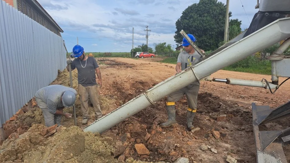 Em obras, escola Piquiri, de Cachoeira do Sul, um dos municípios que passa a ser atendido pela contratação simplificada 