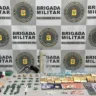 Choque prende casal com arma, drogas e mais de R$ 41 mil em Caxias do Sul