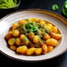 Nhoque de batata com molho pesto