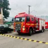 Apesar da gravidade, ninguém ficou ferido, segundo informações preliminares dos Bombeiros.