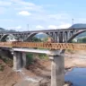 Reconstrução da Ponte Brochado da Rocha, entre Muçum e Roca Sales, avança com a instalação das vigas