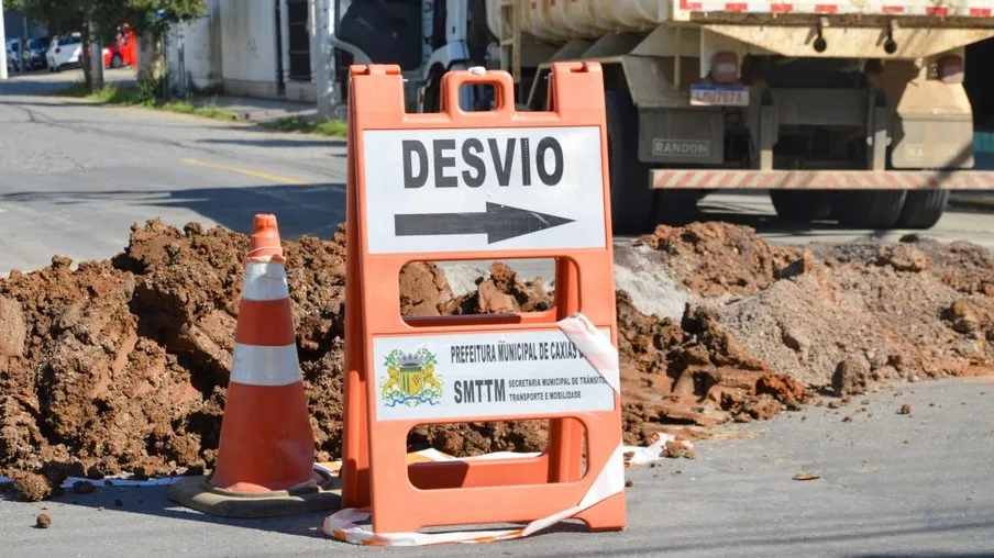 Obras do Samae impactam o trânsito nesta semana em Caxias do Sul