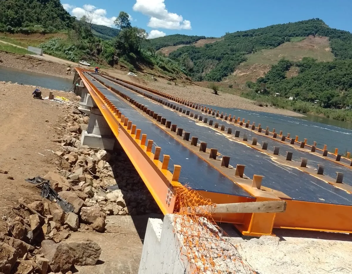 Bento Gonçalves e Cotiporã firmam convênio para recuperação da ponte sobre o Rio das Antas