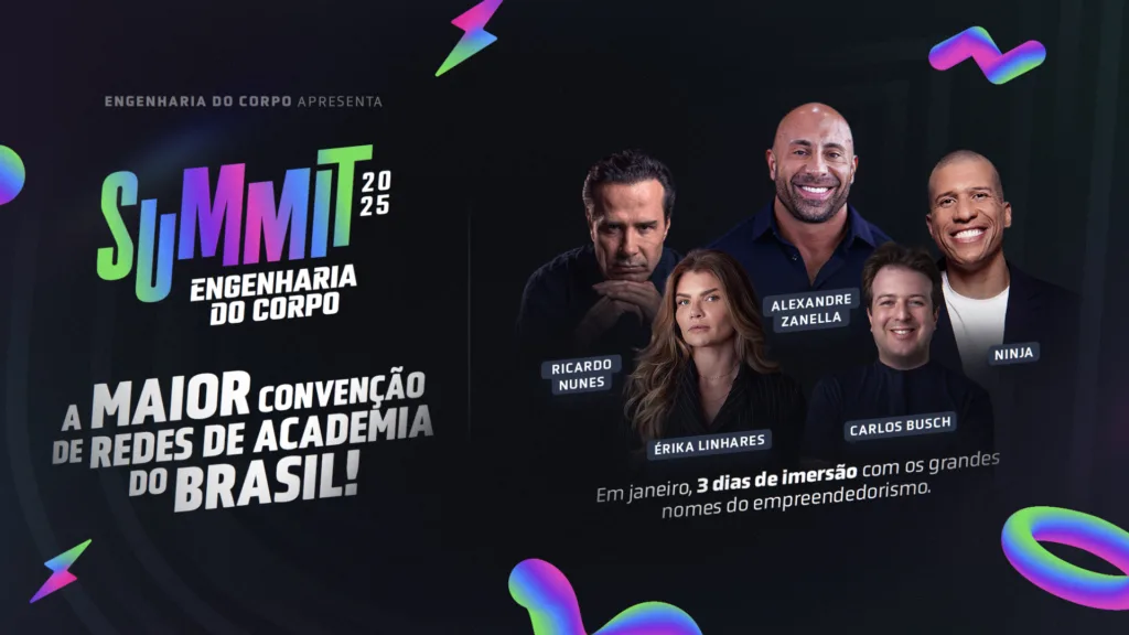 SUMMIT Engenharia do Corpo 2025: três dias de imersão no universo fitness e corporativo