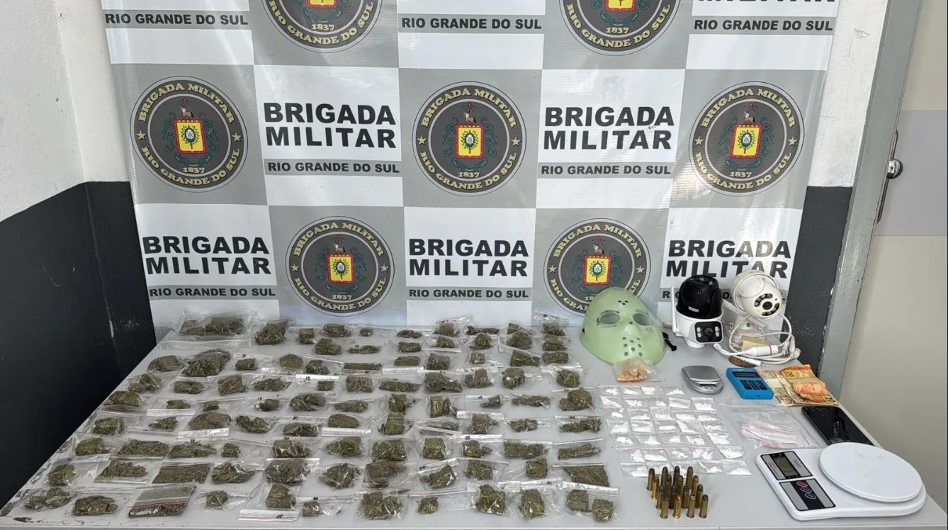 Homem é preso por tráfico de drogas em Caxias do Sul