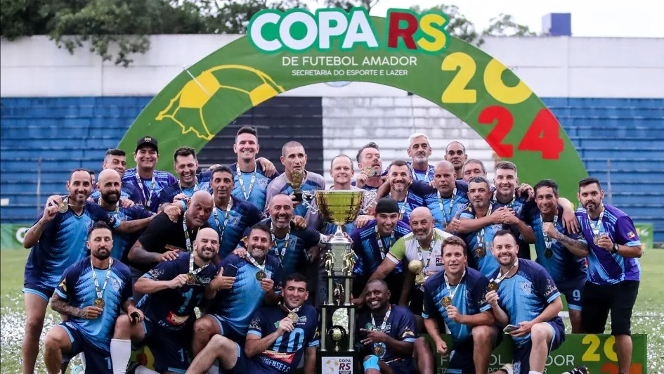 Após disputa de pênaltis emocionante o Caponense se tornou o campeão da categoria Veterano