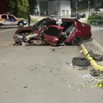 Acidente entre veículos deixa quatro pessoas feridas em Bento Gonçalves