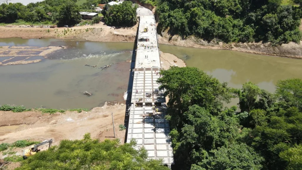 Com presença de ministro, ponte da BR-116, entre Caxias do Sul e Nova Petrópolis, será inaugurada no dia 20 de dezembro