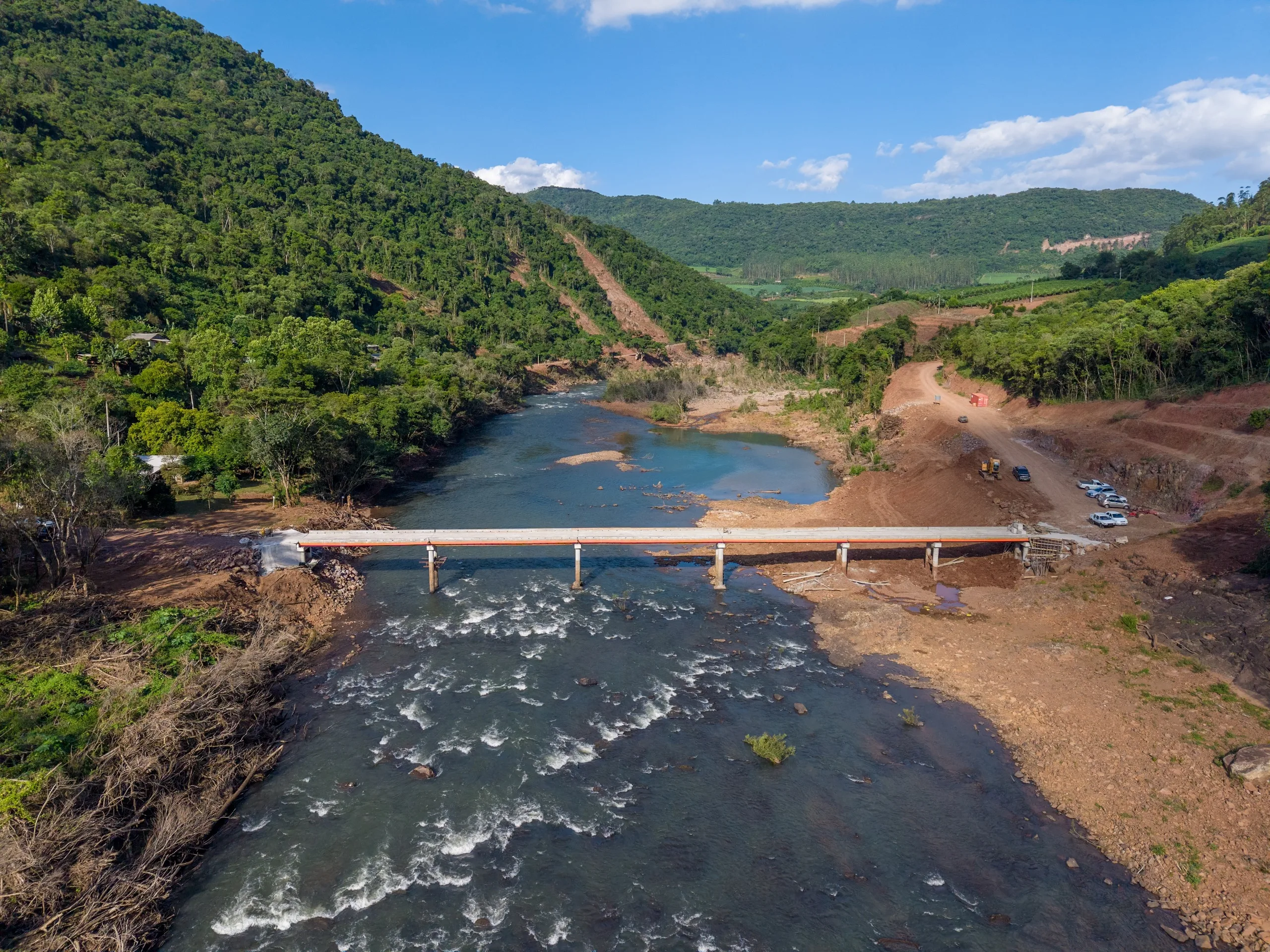 Uma nova data para a inauguração da ponte será definida.