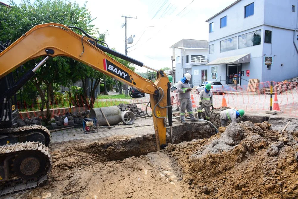 Obras de saneamento básico serão concluídas nesta semana em diversos bairros de Caxias do Sul