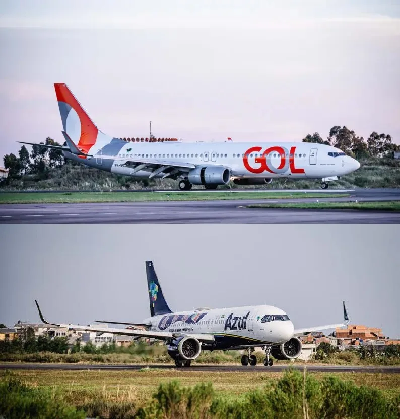 Azul e Gol assinam acordo para avaliar fusão entre as companhias