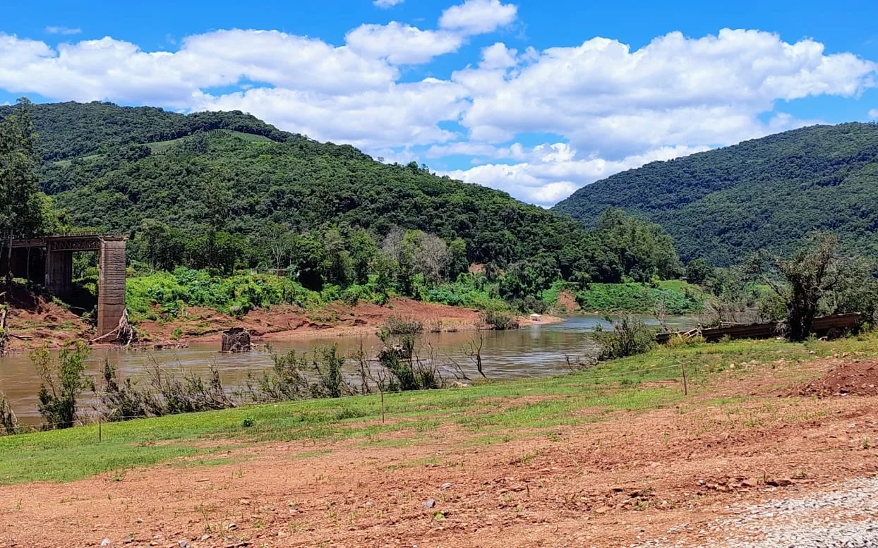 Estrutura anterior foi destruída pela enchente do Rio Taquari em setembro de 2023.