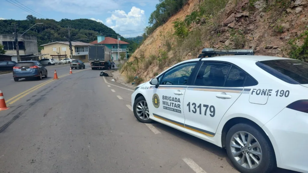 Homem é atropelado por caminhão em Bento Gonçalves