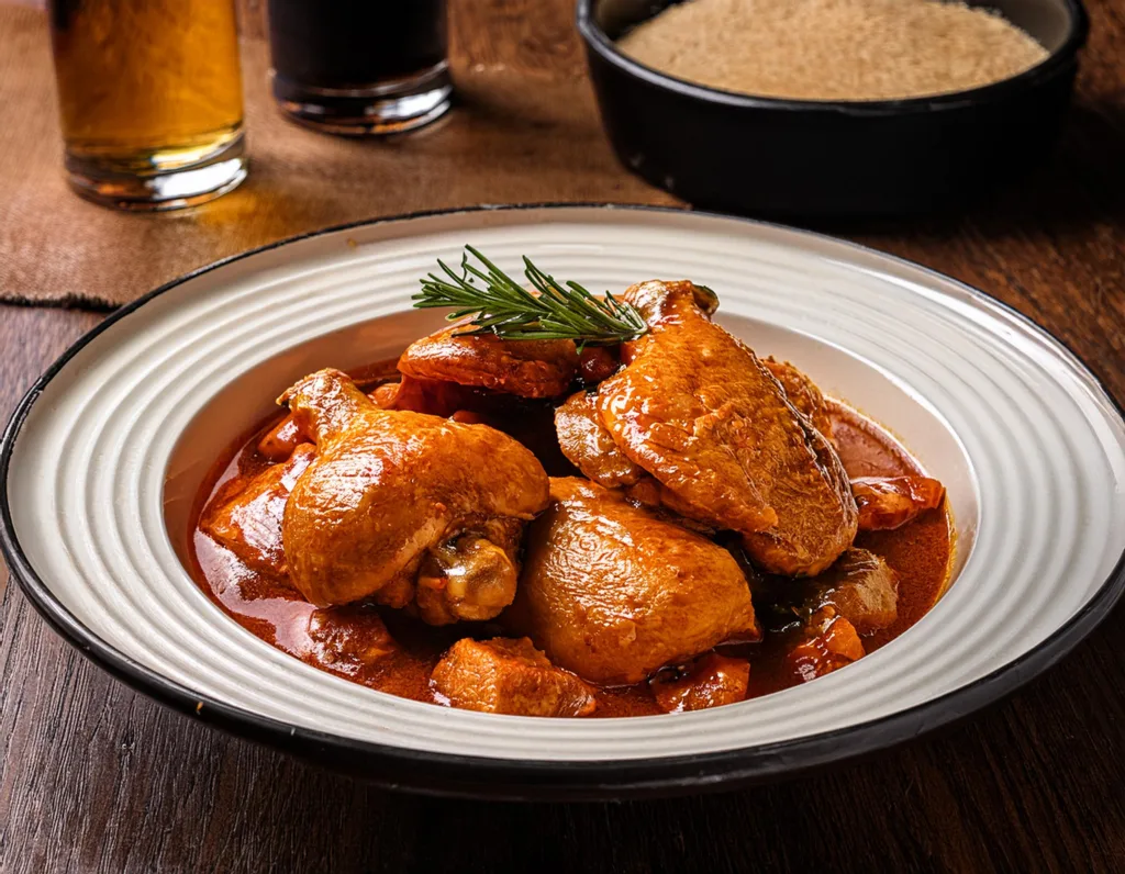 Frango bêbado Frango bêbado