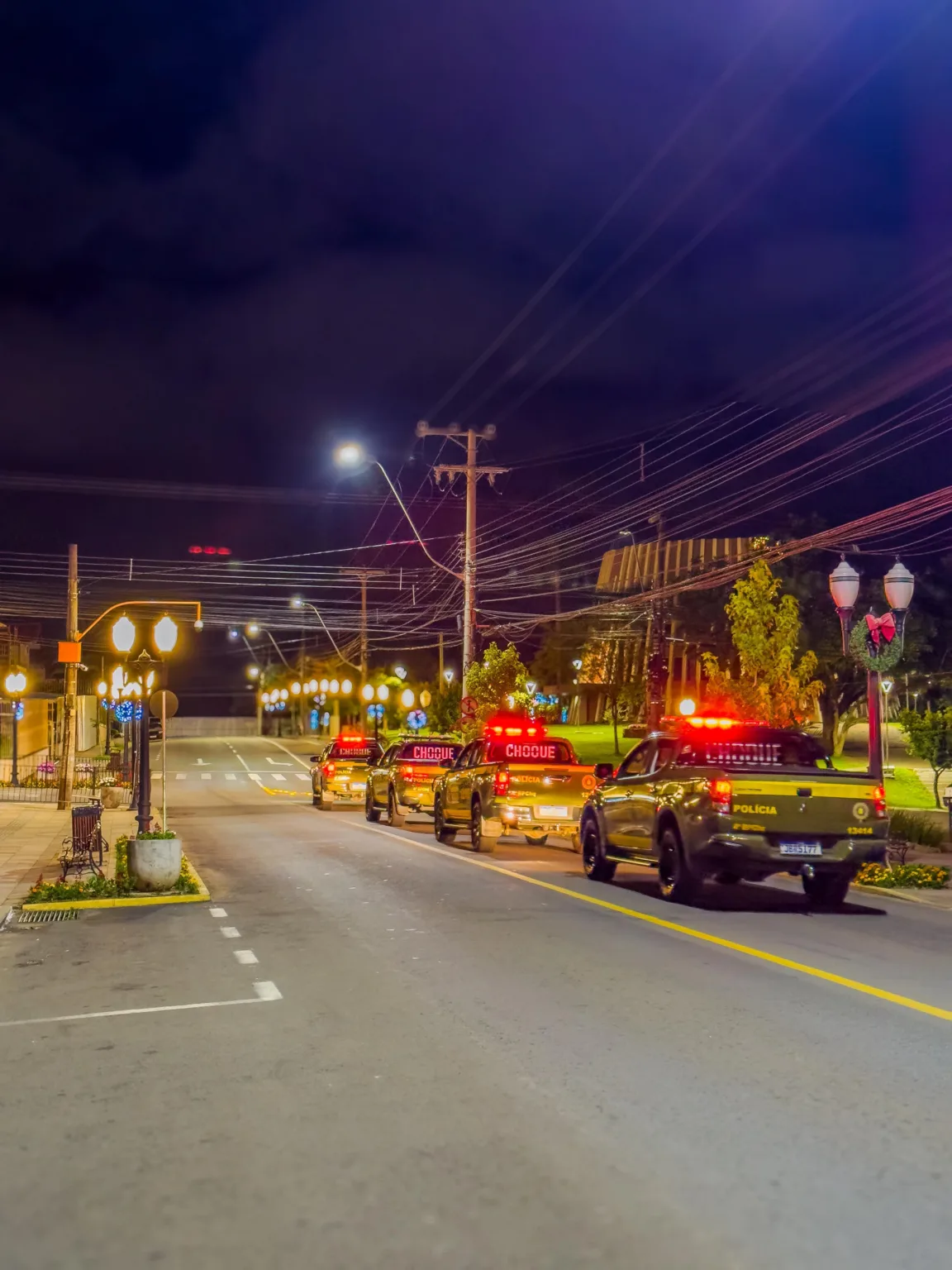 O 4º BPChq tem apoiado, o efetivo do 3º Bpat, na execução da Operação Bento Segura, que visa intensificar as ações de combate ao crime. | Foto: 3ºBpat/Divulgação O 4º BPChq tem apoiado, o efetivo do 3º Bpat, na execução da Operação Bento Segura, que visa intensificar as ações de combate ao crime. | Foto: 3ºBpat/Divulgação