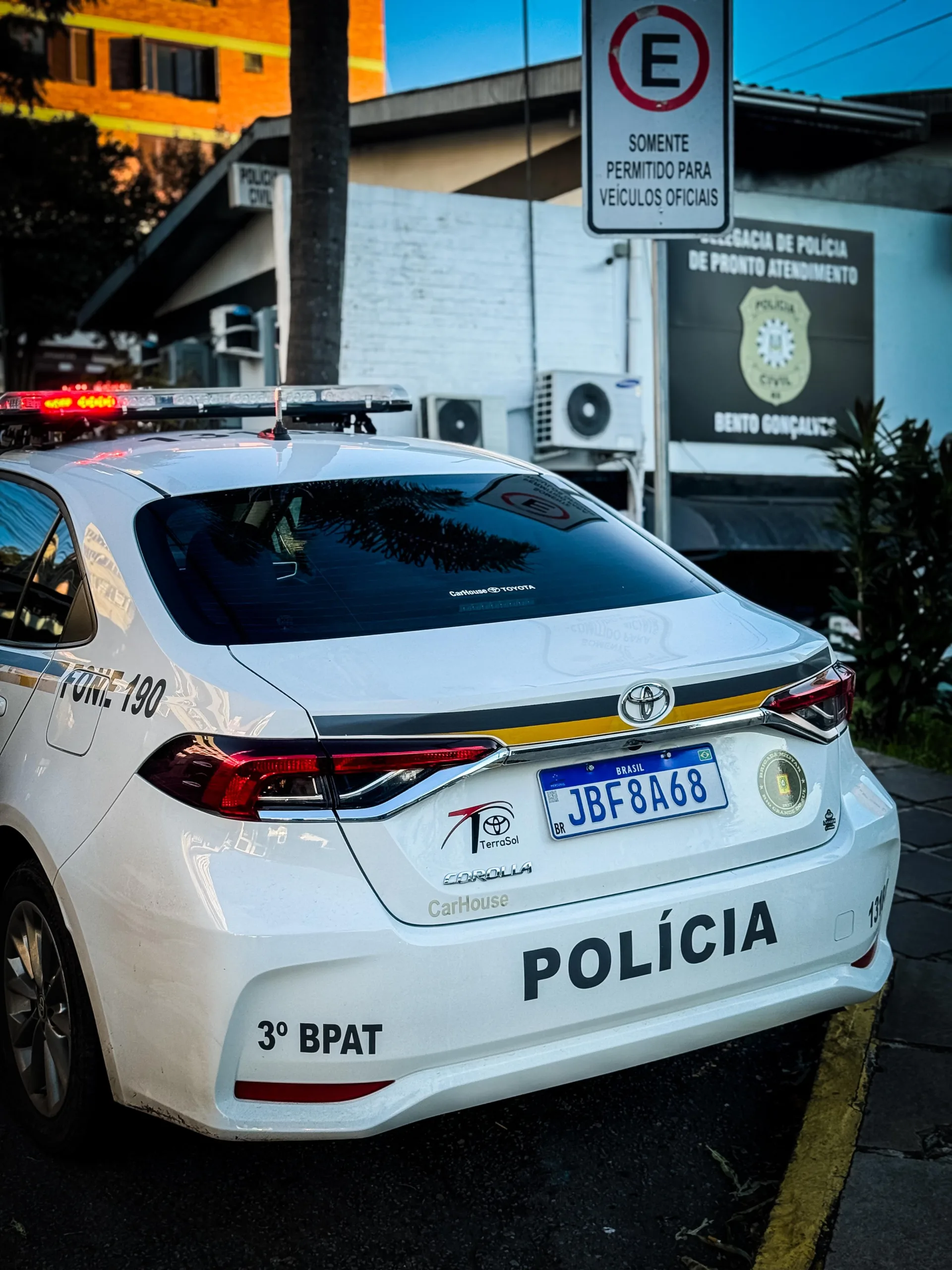 Homem é preso após atirar contra vizinho em Bento Gonçalves