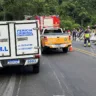 Identificado caminhoneiro morto ao despencar de ribanceira na ERS-122, em Flores da Cunha (Foto: Especial Leouve)