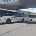 Mudanças ocorrem devido aos bloqueios viários na rua Cristiano Ramos de Oliveira.