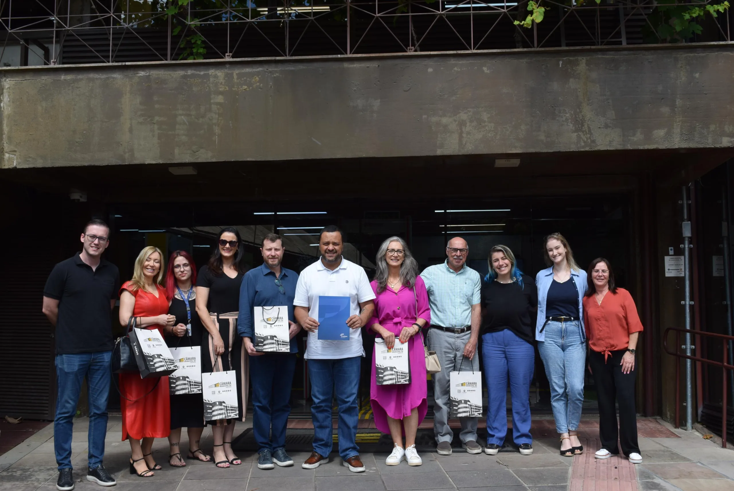 Diretoria do Sindilojas realizou visita à nova gestão da Câmara de Vereadores