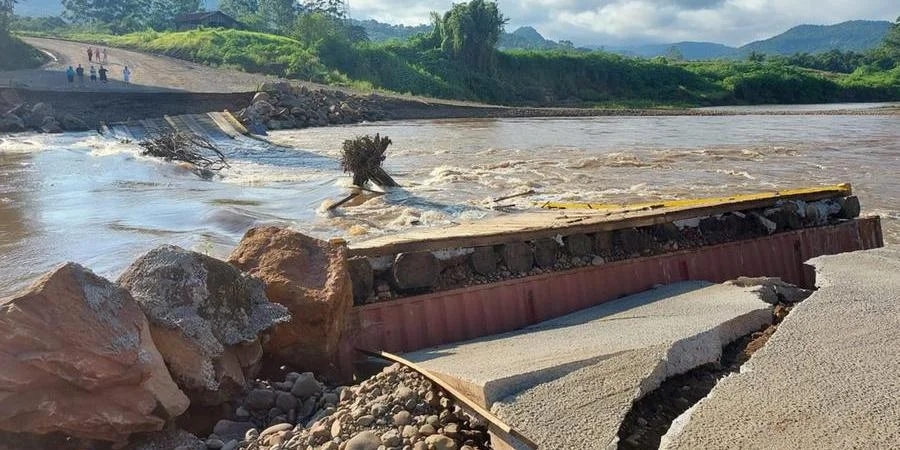 Prefeitura de Feliz não dá prazo para conserto da ponte levada pelo Rio Caí