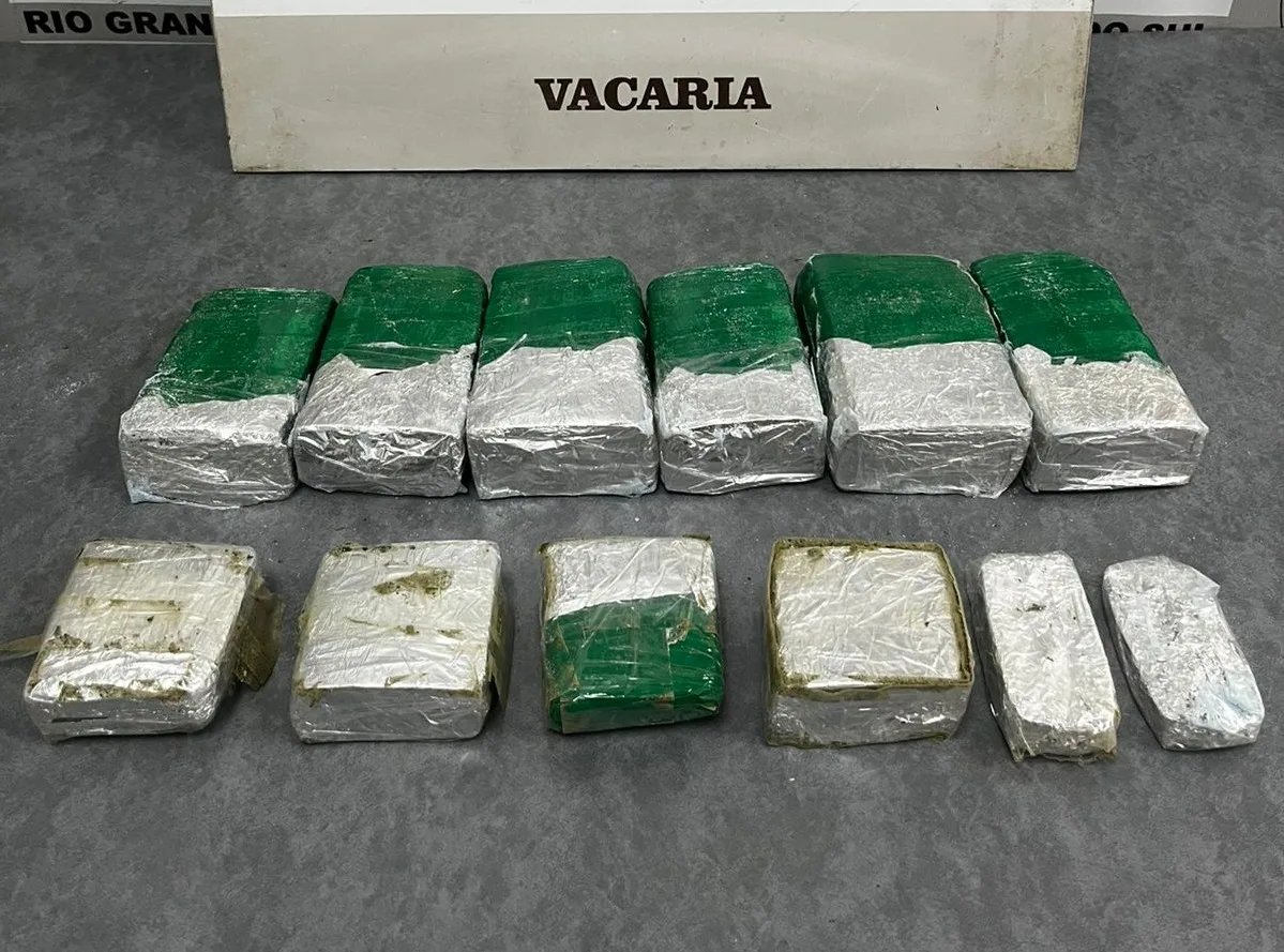 Brigada Militar prende homem com 3,2 kg de maconha em Vacaria