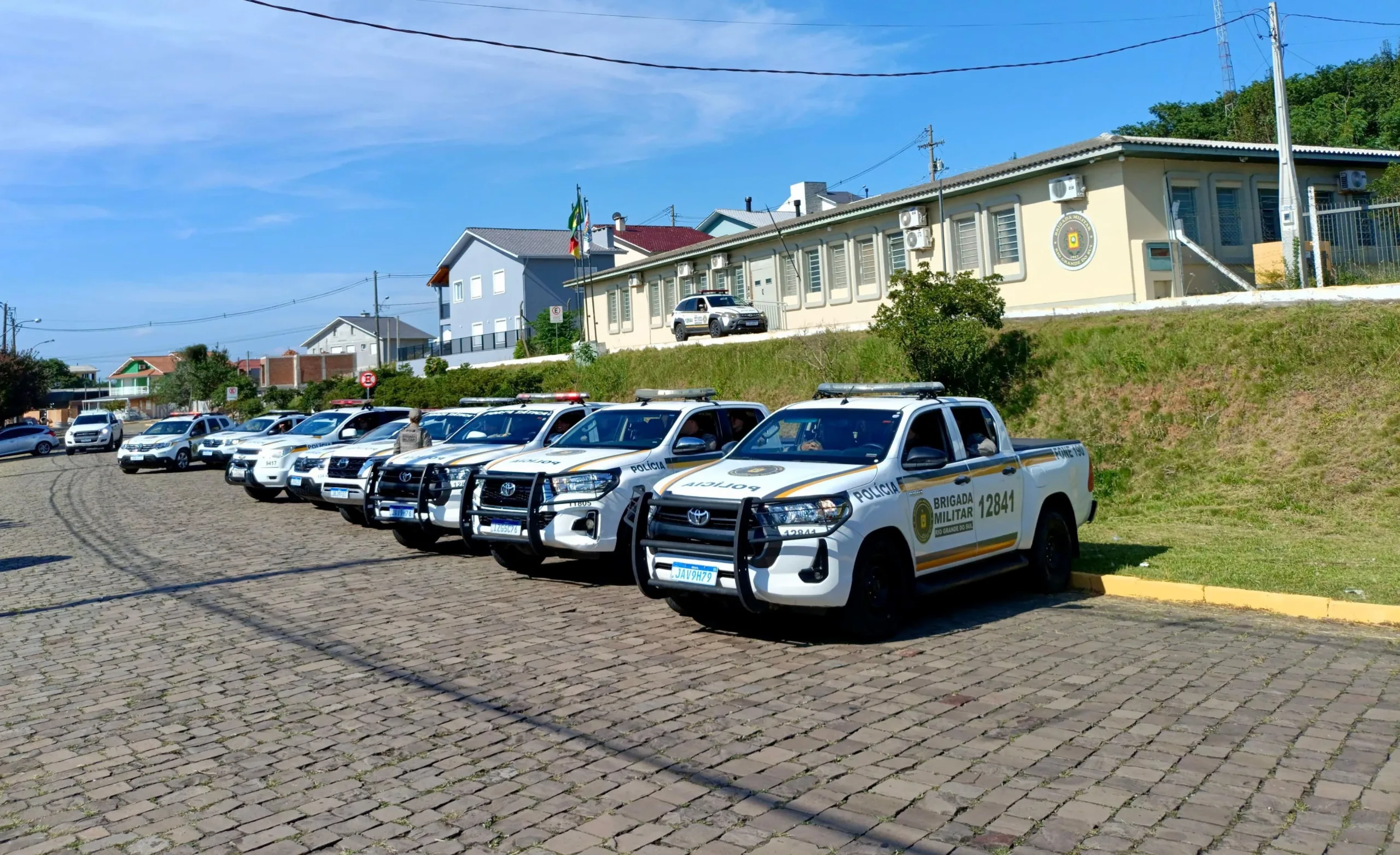 Operação da Brigada Militar efetua prisões por furto e tráfico em Bento Gonçalves