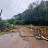 Estradas e pontes foram danificadas durante o temporal de maio em Caxias do Sul