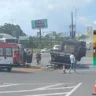 Motorista de ônibus morre no hospital após grave acidente na BR-470, em Garibaldi