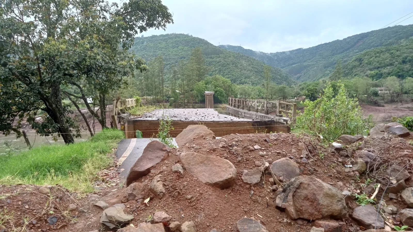 Obras da Ponte de Santa Bárbara, na ERS-431, devem começar nos próximos meses.