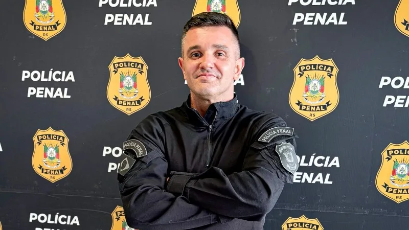 Eder Carlos Schilling, novo delegado da 7ª Região Penitenciária – Foto: Divulgação.