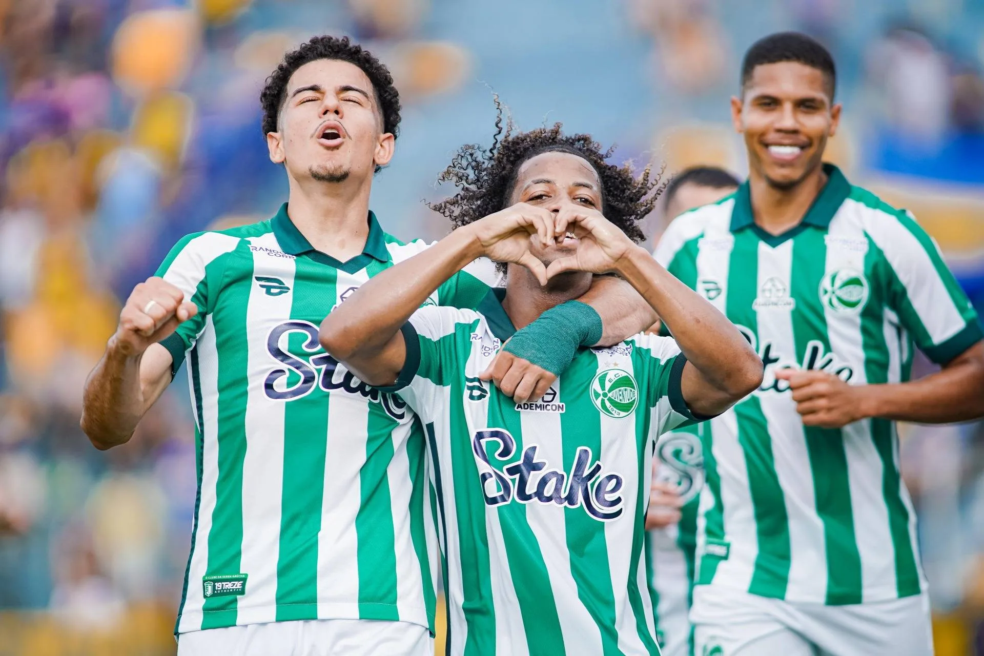 Juventude venceu no último minuto e garantiu a decisão da semifinal em casa. Foto: Juventude/ Divulgação