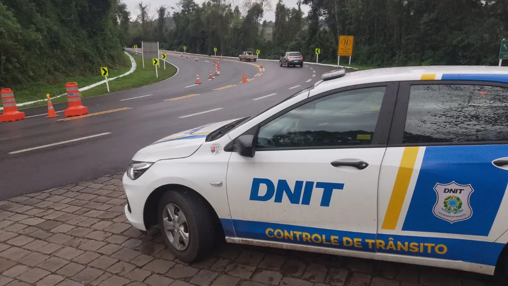 DNIT informou que a BR-470 será totalmente bloqueada no Km 202