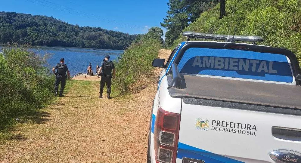 Agentes realizam rondas pelas represas da cidade - Foto: Divulgação/Guarda Municipal