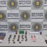 Materiais apreendidos foram encaminhados à Delegacia de Polícia - Foto: Divulgação/BM