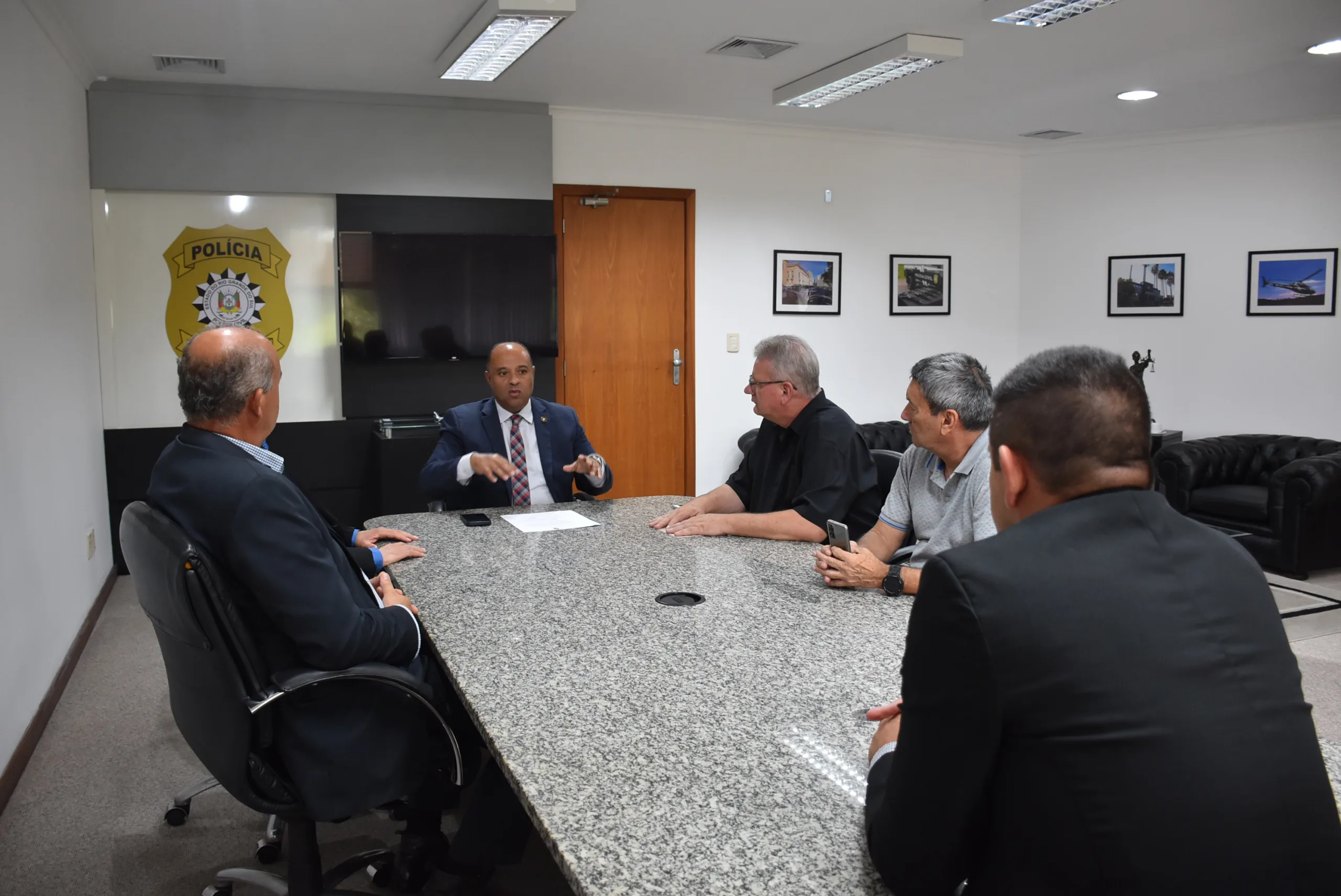 Encontro em Porto Alegre serviu para pedir reforço na segurança - Foto: Flavia Azolin/Divulgação