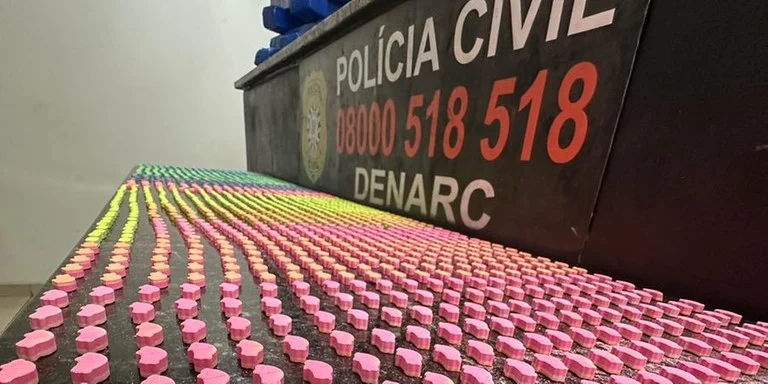 Polícia apreende mais de 3 mil comprimidos de ecstasy em Porto Alegre