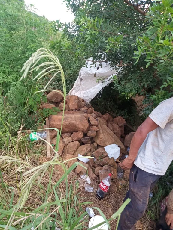 Trabalhadores argentinos em situação análoga à escravidão em Vacaria. Foto: MTE/Divulgação.