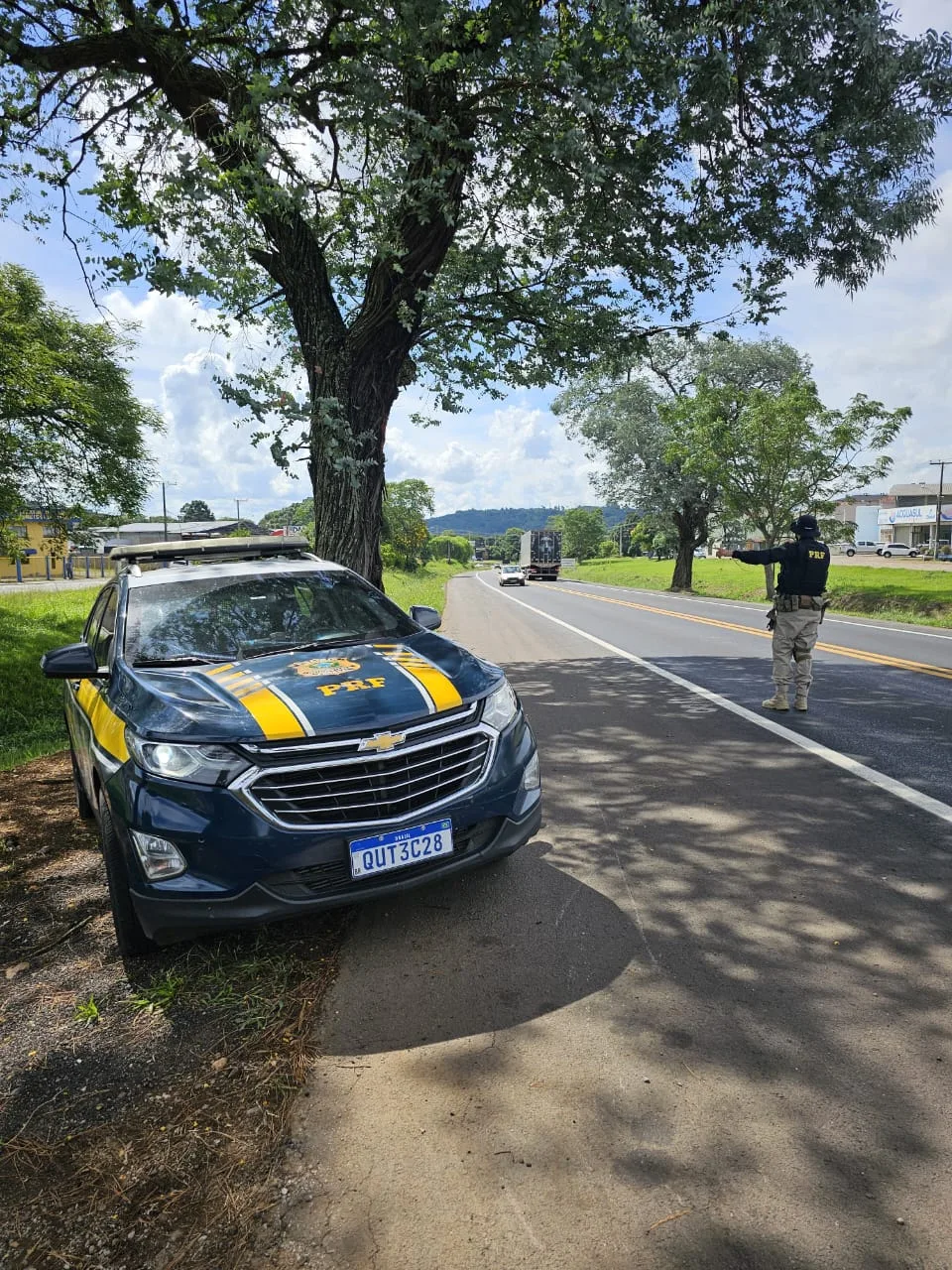 A fiscalização terá foco na alcoolemia, excesso de velocidade, ultrapassagens proibidas e demais infrações que comprometam a segurança no trânsito. (Foto: PRF)