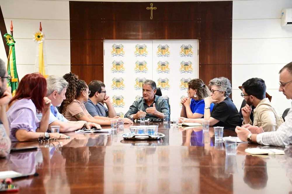 Decisão saiu da primeira reunião entre Legislativo e Executivo  - Foto: Ícaro de Campos/Prefeitura de Caxias do Sul