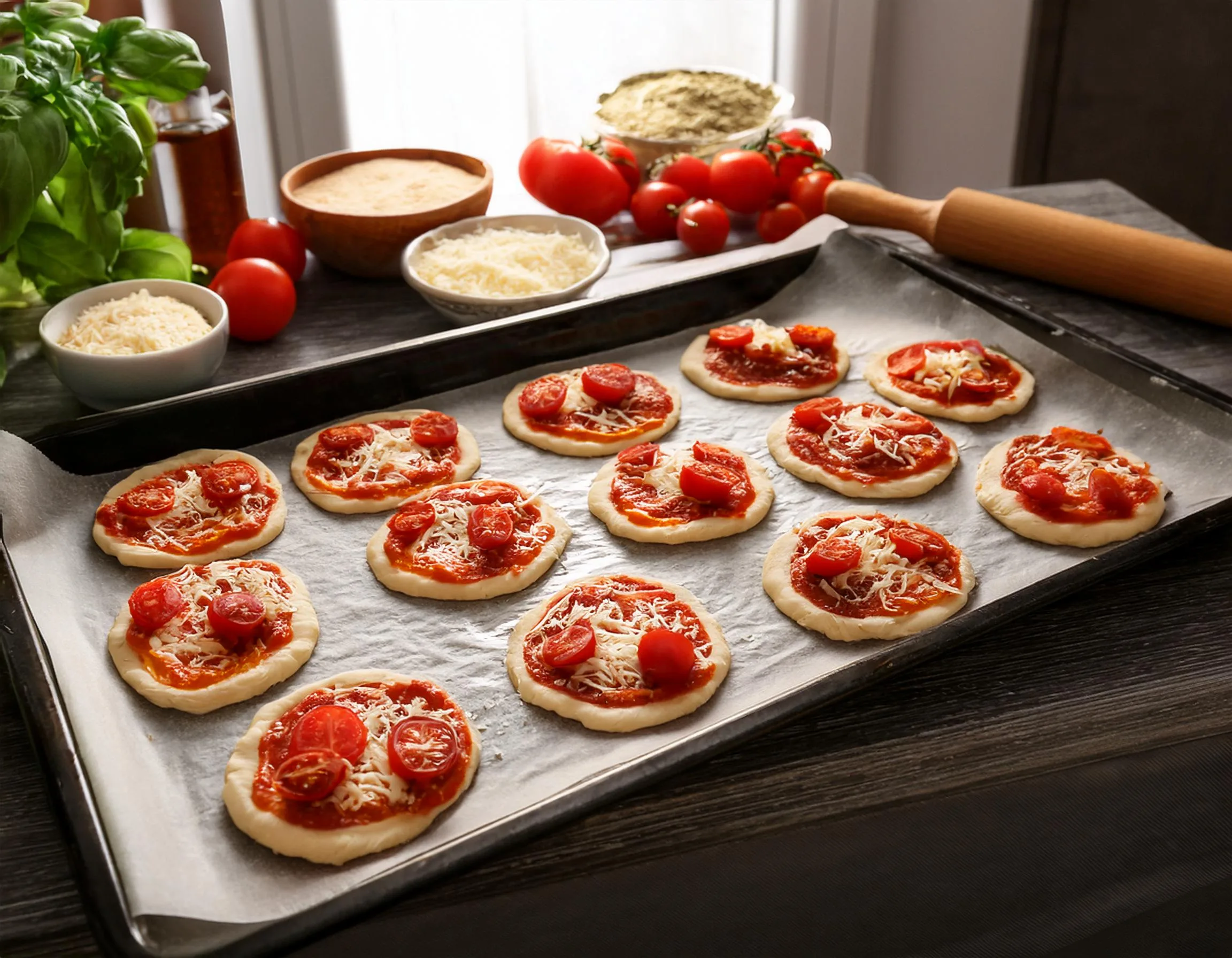 Mini pizzas