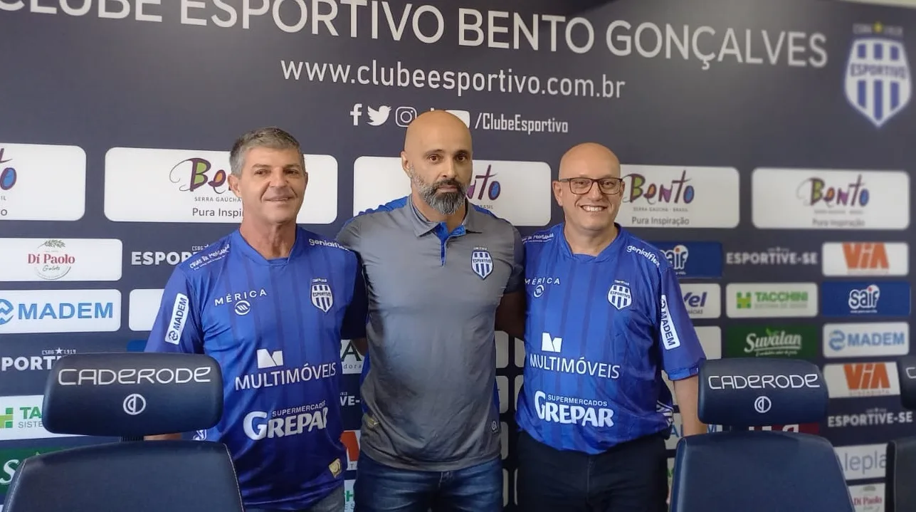 Eduardo Casagranda, Alê Menezes e Marcos Fracalossi.