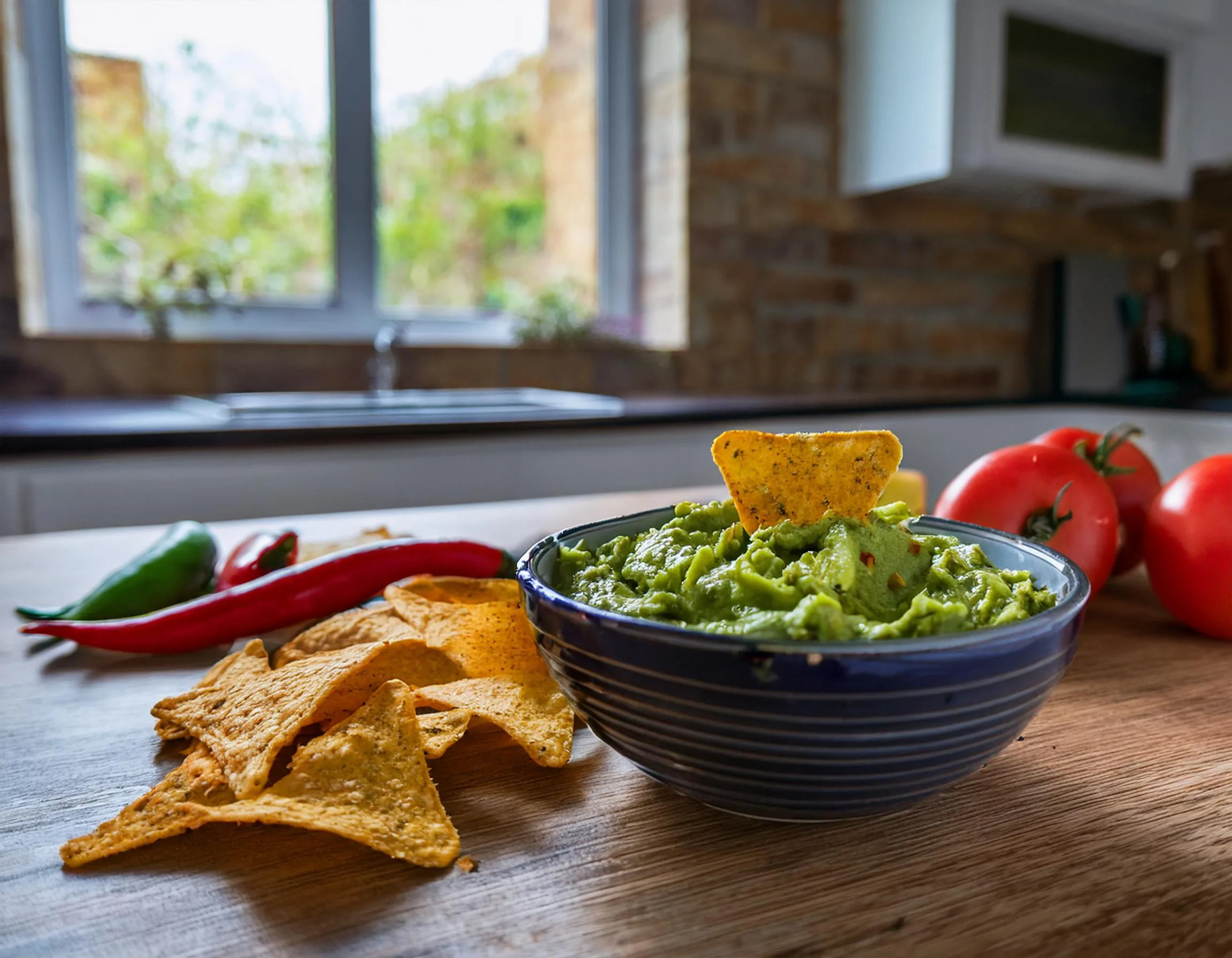 Guacamole com Nachos