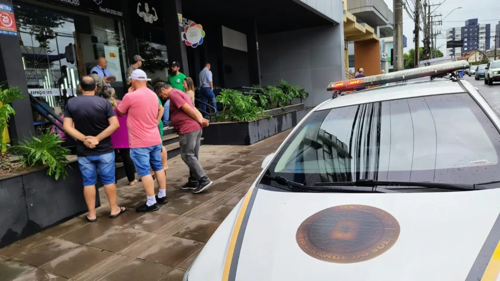 Empresário é encontrado morto dentro de loja em Bento Gonçalves (Foto: Patrick Alessi/Grupo RSCOM)