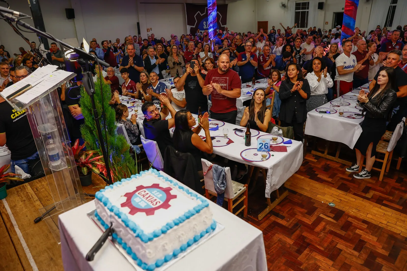 Jantar vai celebrar nove décadas do clube. Foto: Luiz Erbes, SER Caxias