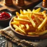 O truque para fazer batata frita caseira sempre crocante