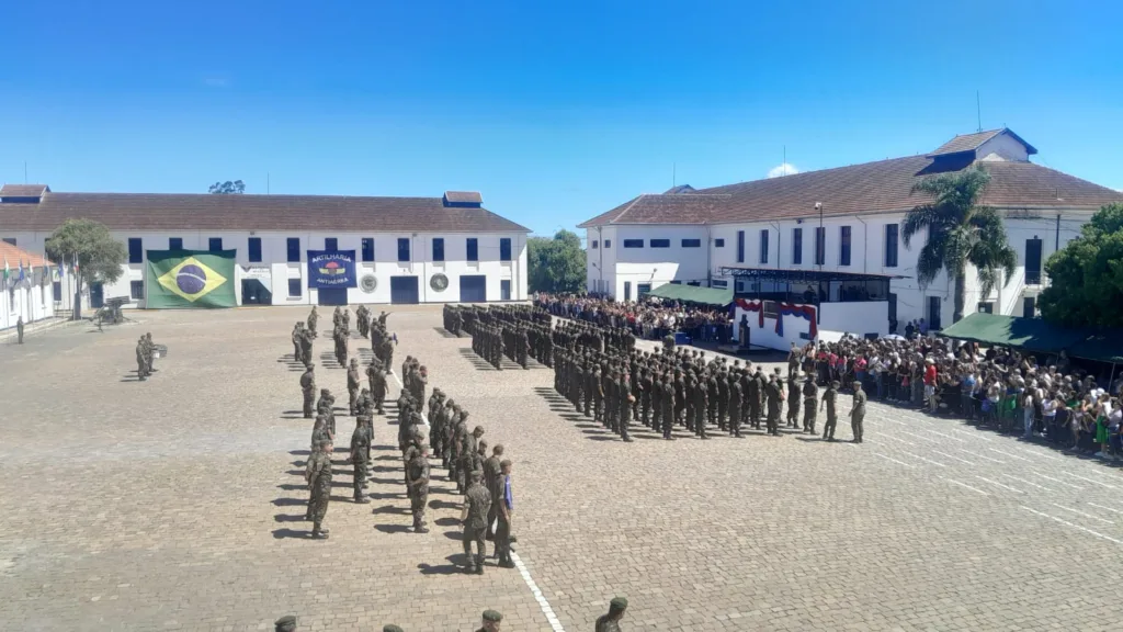 3º GAAAe incorpora novos soldados em cerimônia Tradicional. Foto: 3º GAAAe/Divulgação.