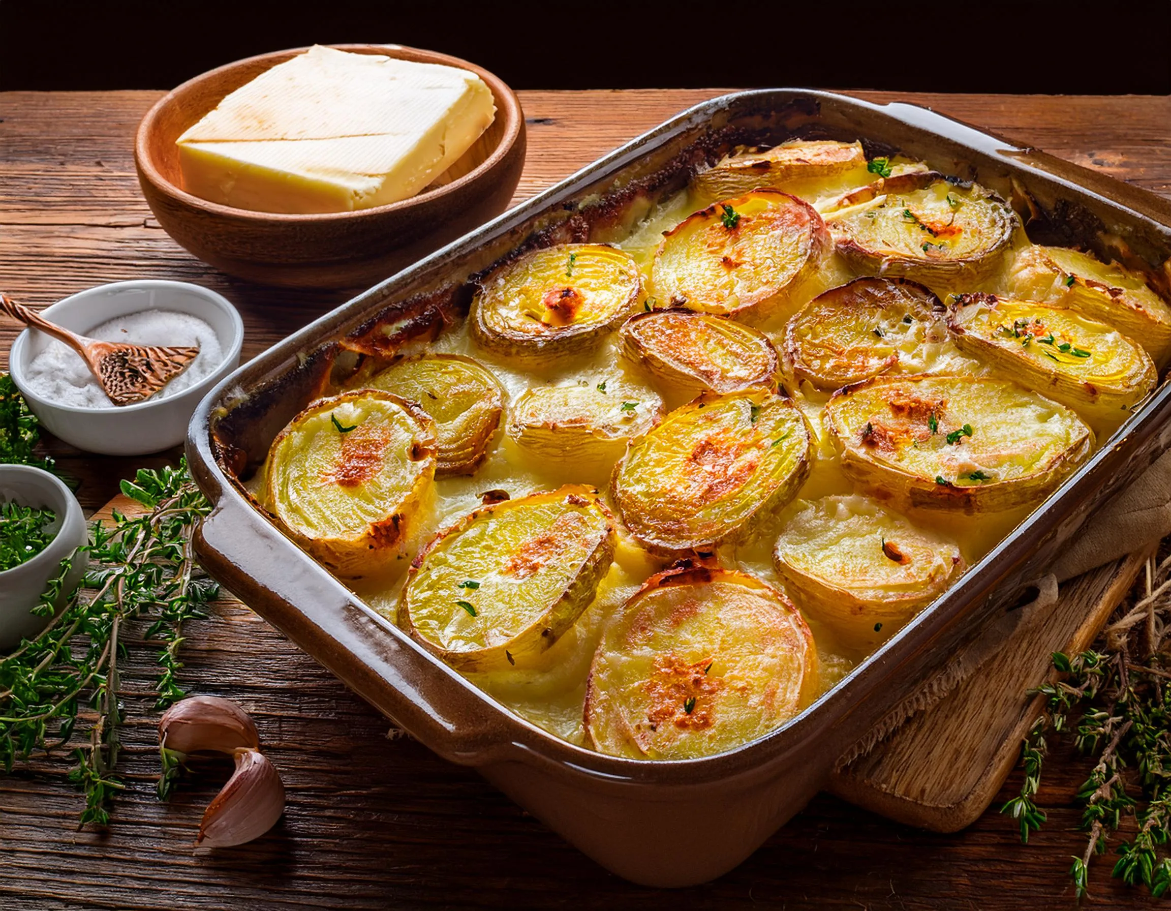 Batatas Gratinadas