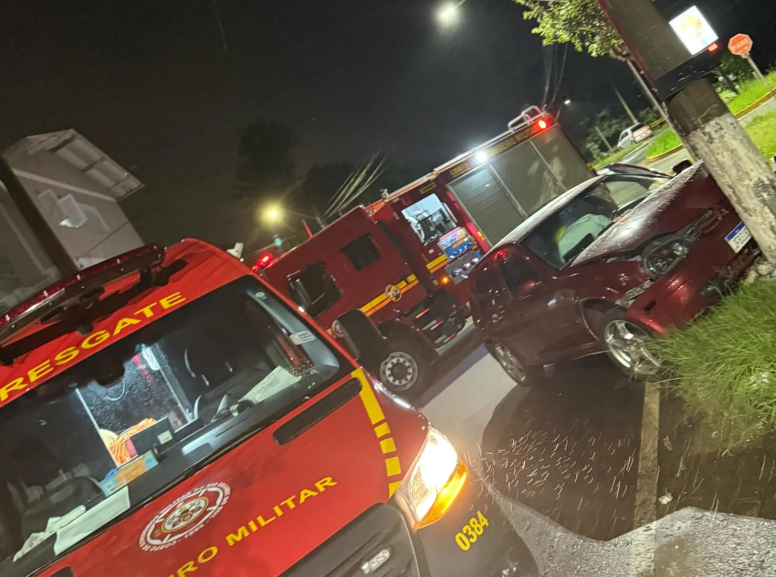 Foto: Corpo de Bombeiros/Divulgação