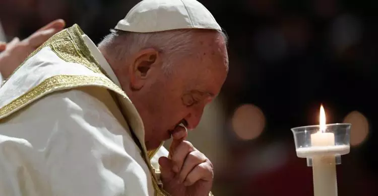 Papa teve nova crise respiratória nesta segunda (03) - Foto: Reprodução/Vaticano